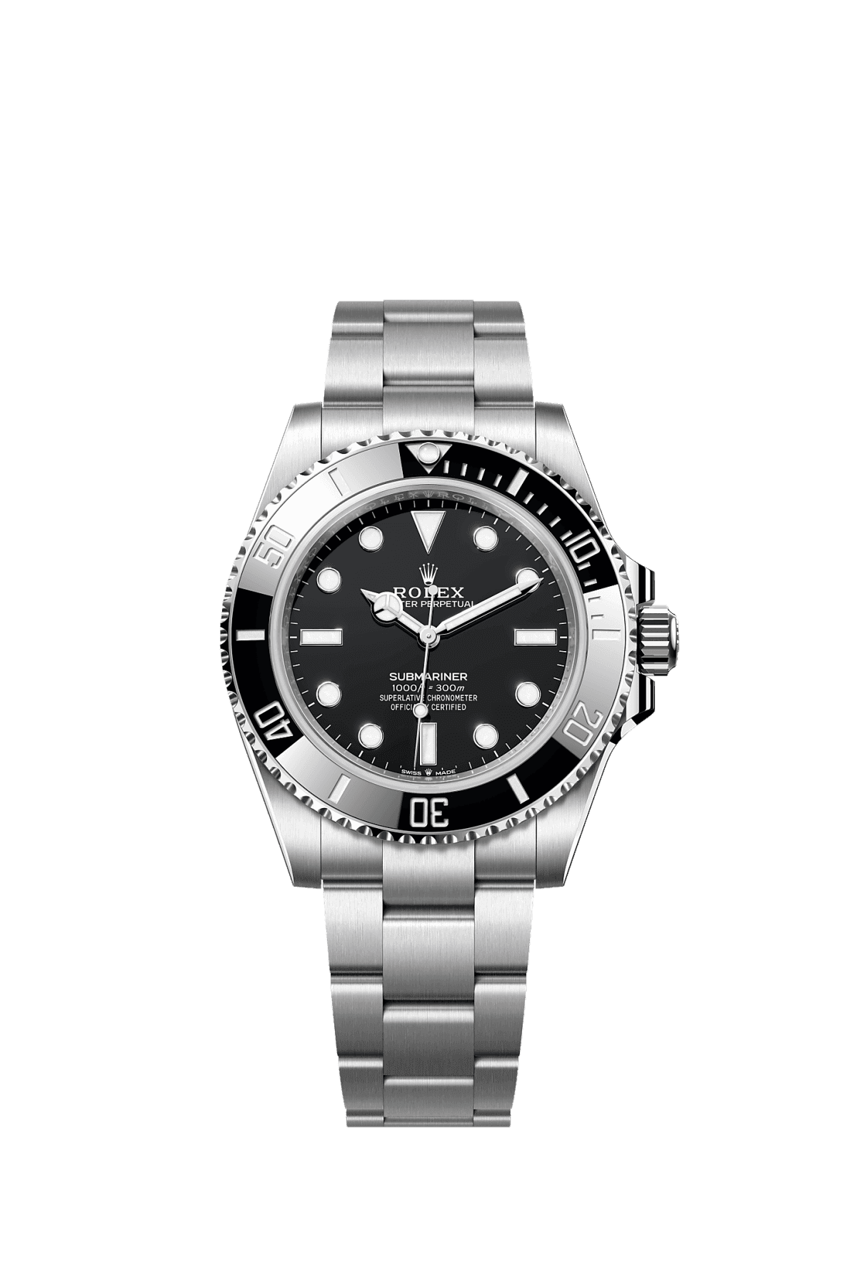 Rolex Submariner, reference 124060, Standard configuration